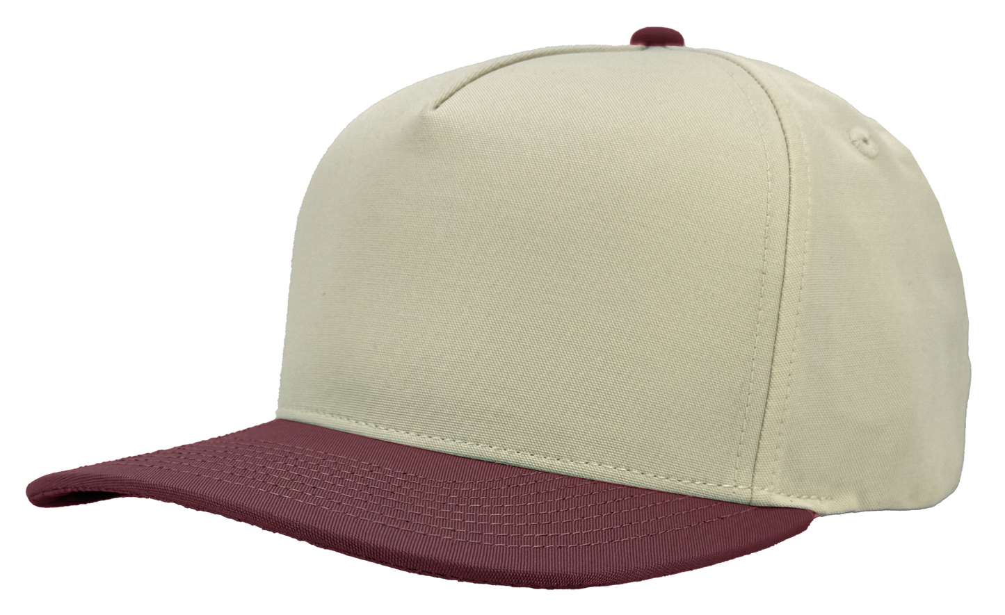 Vintage white/ Maroon