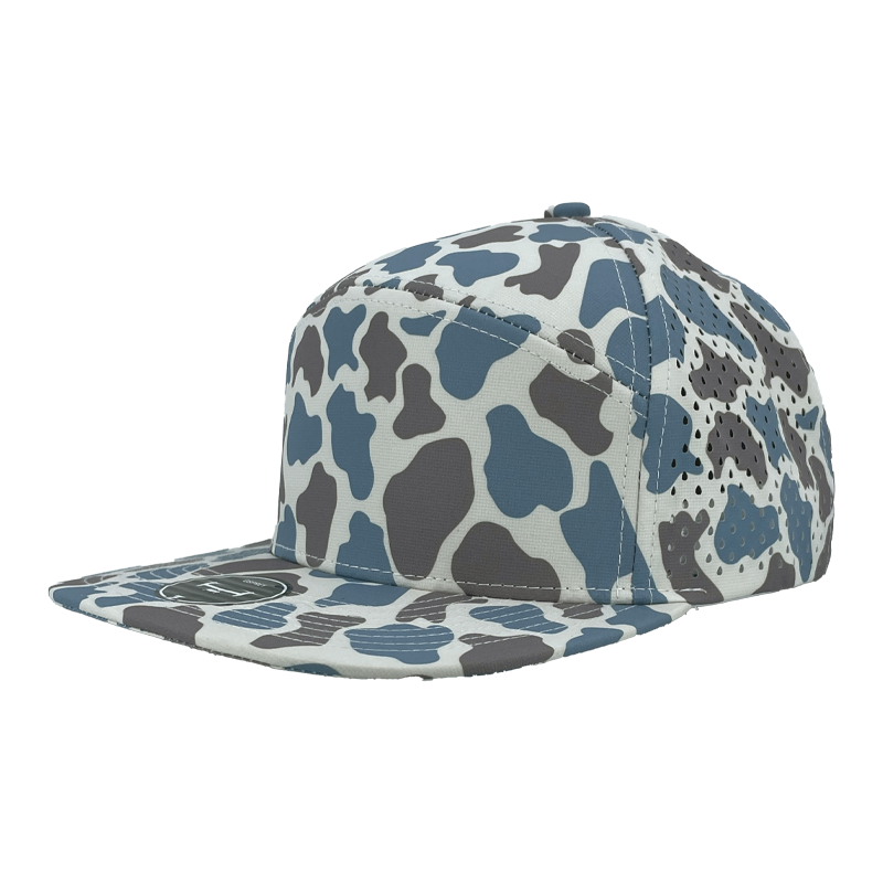 Blue Old School Camo