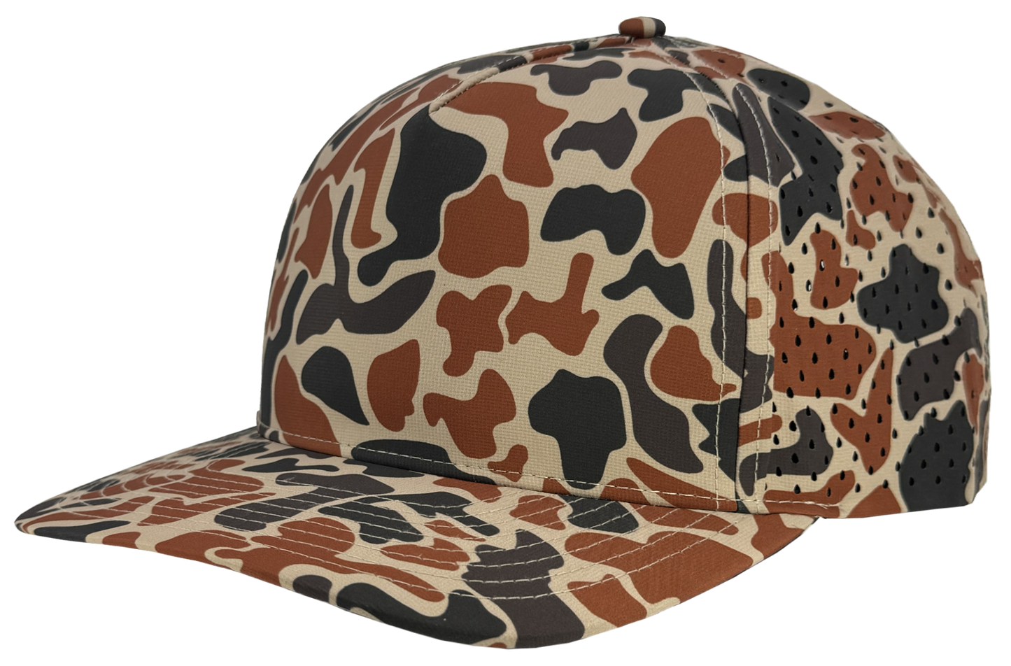 Burnt Orange Old school camo