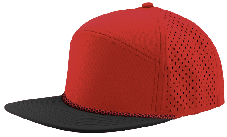 Red/black bill-Red chainlink rope