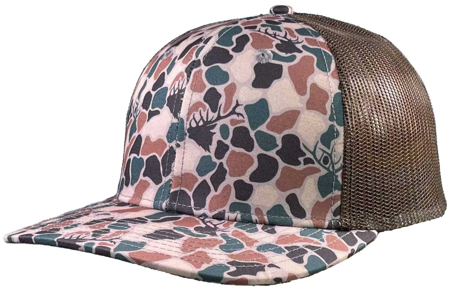 Old school camo Elk - Brown