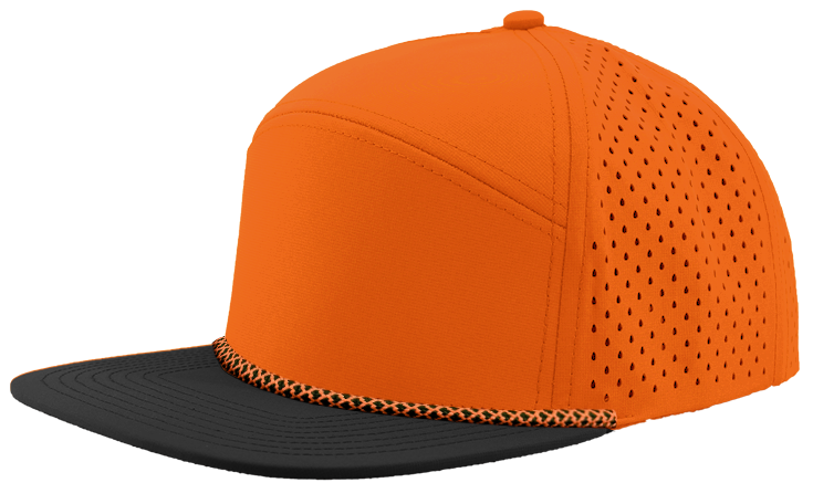 Orange/Black bill-orange chainlink rope