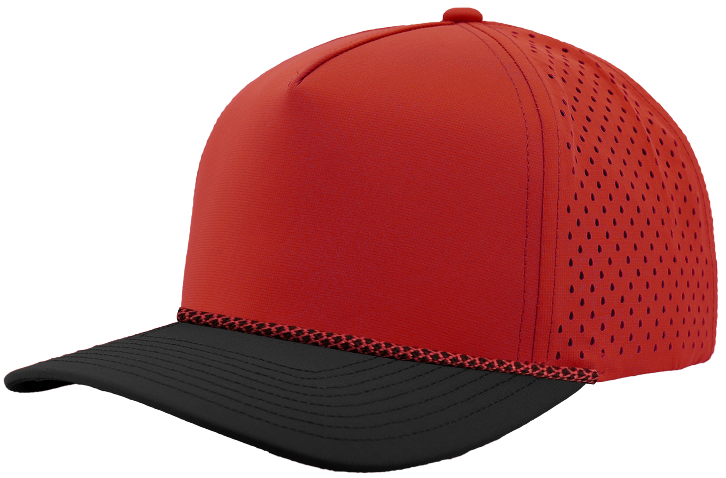 Red/Black bill-Red/black chainlink