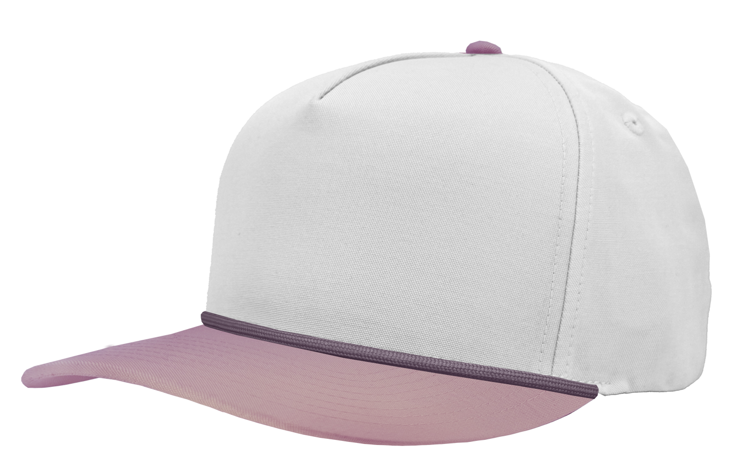 Vintage white/Lilac brim-Lilac rope