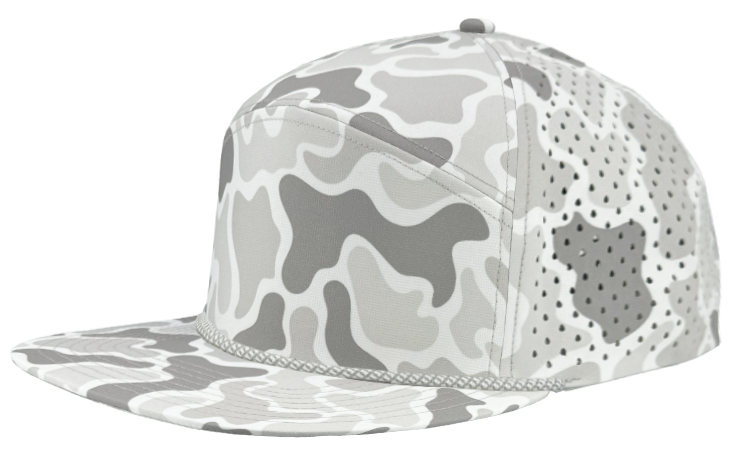 Old school snow camo - grey chainlink rope